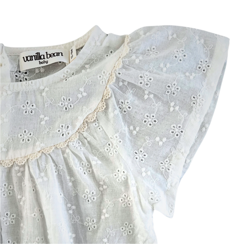 Elegant Romper - White