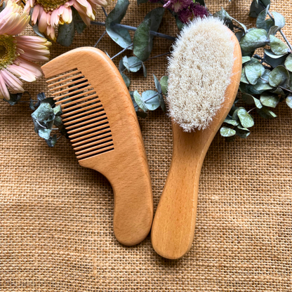 Personalised Hairbrush Set