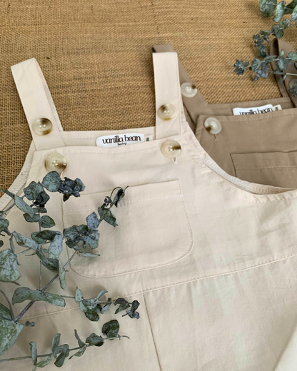 Overalls - Cream